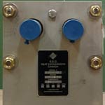 X-15 heat exchanger straight on view.